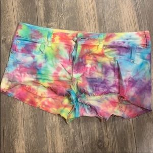 American Eagle Tie Dye Shorts